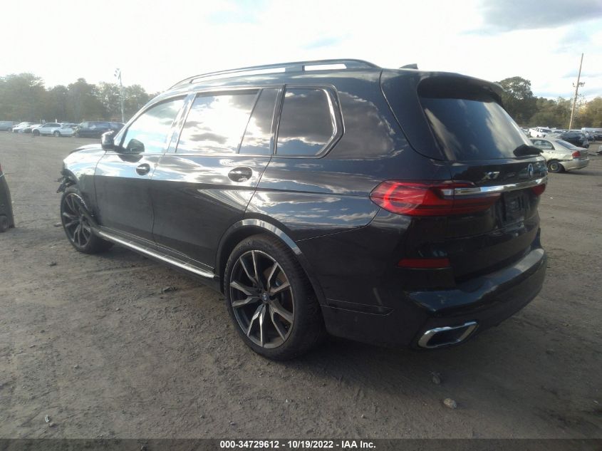2022 BMW X7 XDRIVE40I VIN: 5UXCW2C07N9N11323