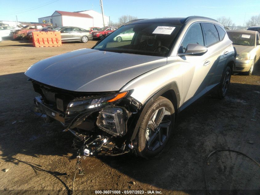 2022 HYUNDAI TUCSON HYBRID LIMITED VIN: KM8JECA14NU059076