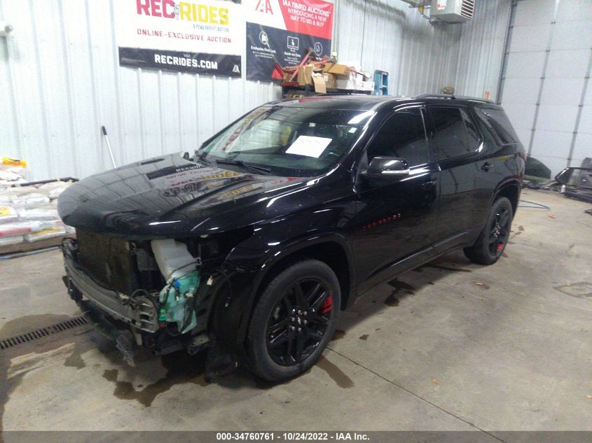 2021 CHEVROLET TRAVERSE PREMIER VIN: 1GNEVKKW1MJ123303
