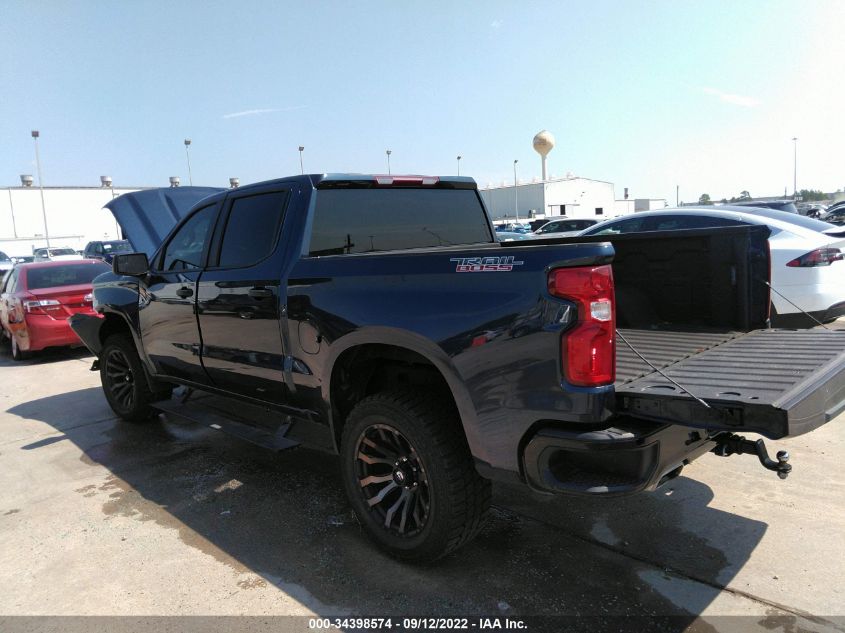 2021 CHEVROLET SILVERADO 1500 CUSTOM TRAIL BOSS VIN: 1GCPYCEF0MZ427380