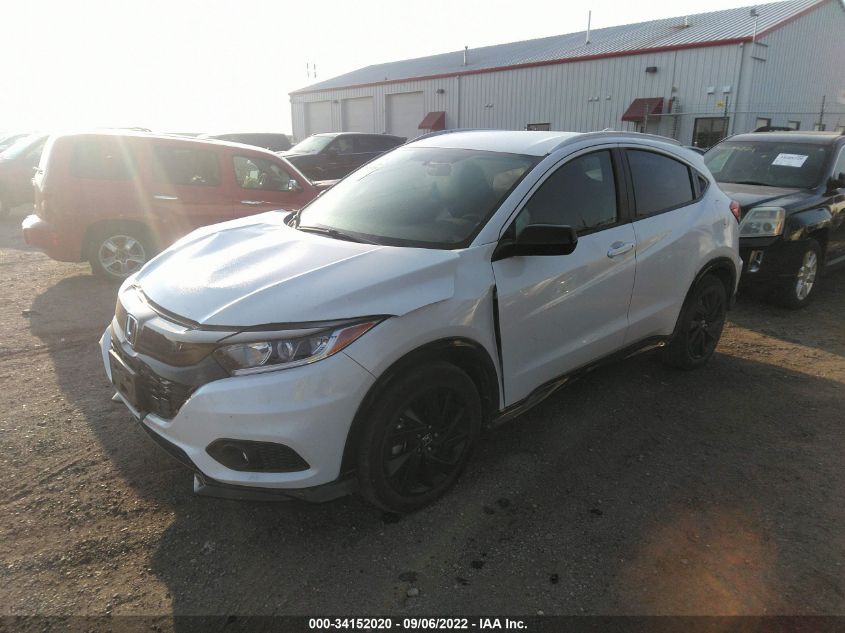 2022 HONDA HR-V SPORT VIN: 3CZRU6H1XNM761144