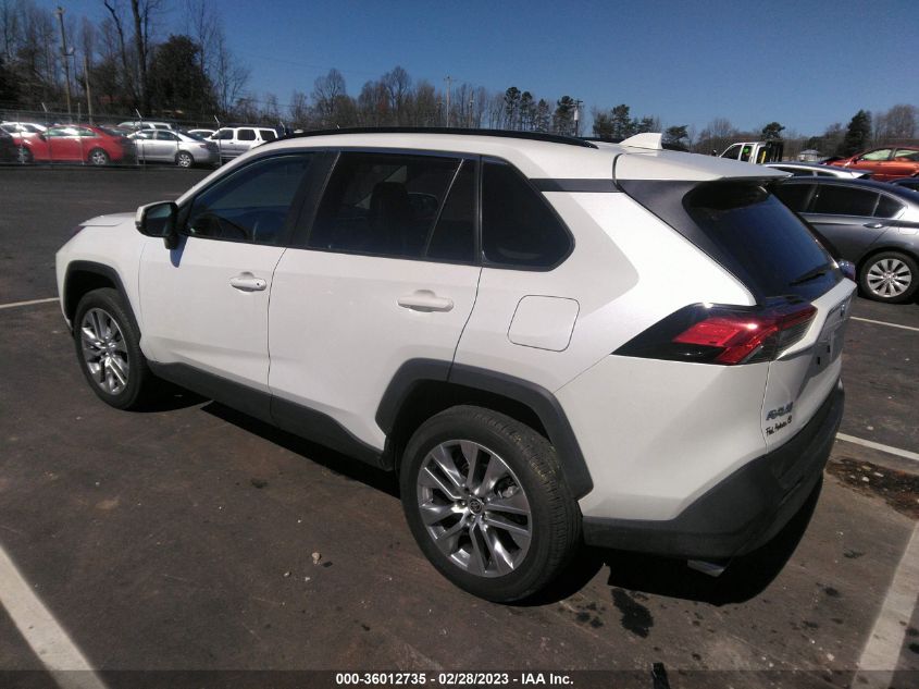 2022 TOYOTA RAV4 XLE PREMIUM VIN: 2T3C1RFV0NW199295