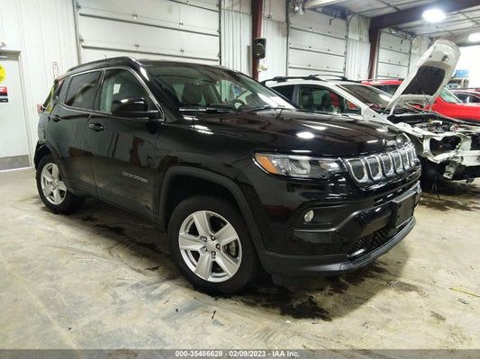 2022 JEEP COMPASS LATITUDE VIN: 3C4NJDBB1NT181791