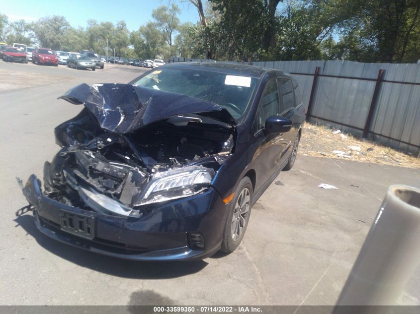 2021 HONDA ODYSSEY EX-L VIN: 5FNRL6H74MB019712