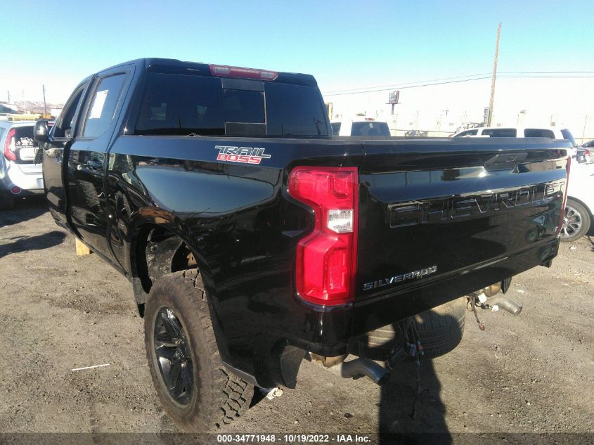 2021 CHEVROLET SILVERADO 1500 LT TRAIL BOSS VIN: 1GCPYFED5MZ308689