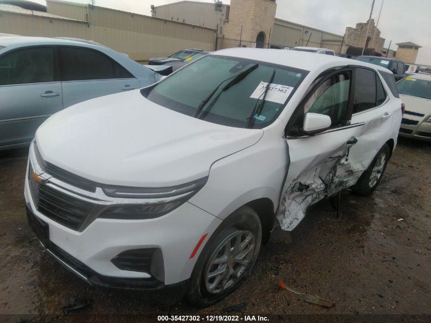 2022 CHEVROLET EQUINOX LT VIN: 3GNAXTEV6NL134745