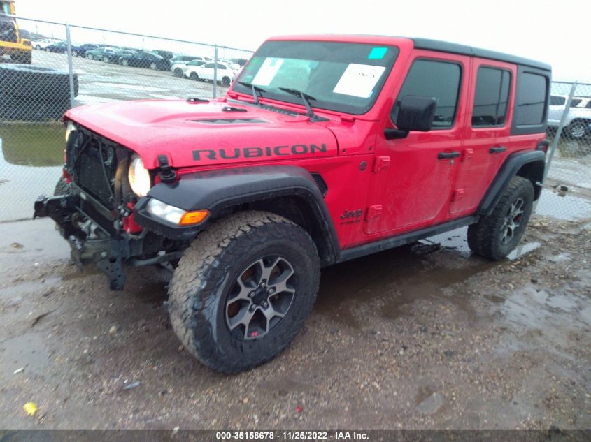 2021 JEEP WRANGLER UNLIMITED RUBICON VIN: 1C4HJXFG7MW559156