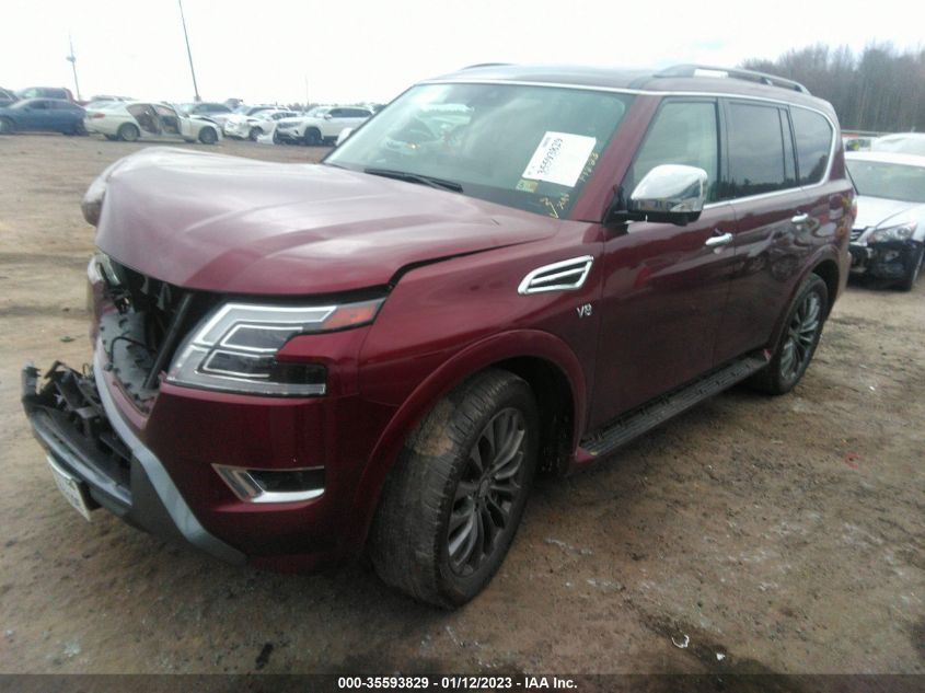 2021 NISSAN ARMADA PLATINUM VIN: JN8AY2CD5M9661908