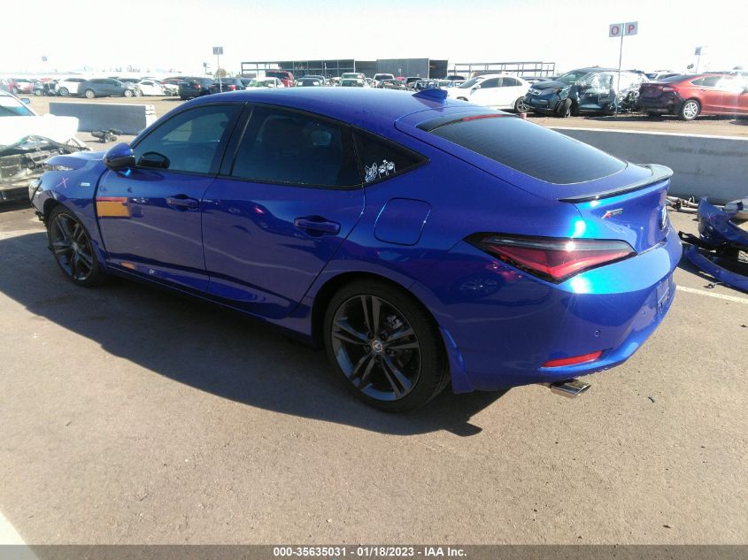 2023 ACURA INTEGRA W/A-SPEC TECH PACKAGE VIN: 19UDE4G78PA008494
