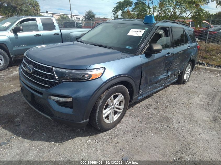 2020 FORD EXPLORER XLT VIN: 1FMSK7DH7LGB47855