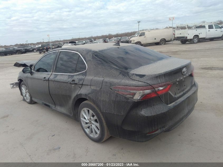 2022 TOYOTA CAMRY LE VIN: 4T1C11AK1NU626586
