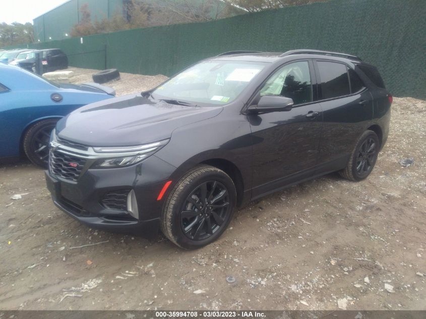 2022 CHEVROLET EQUINOX RS VIN: 2GNAXWEV5N6105078