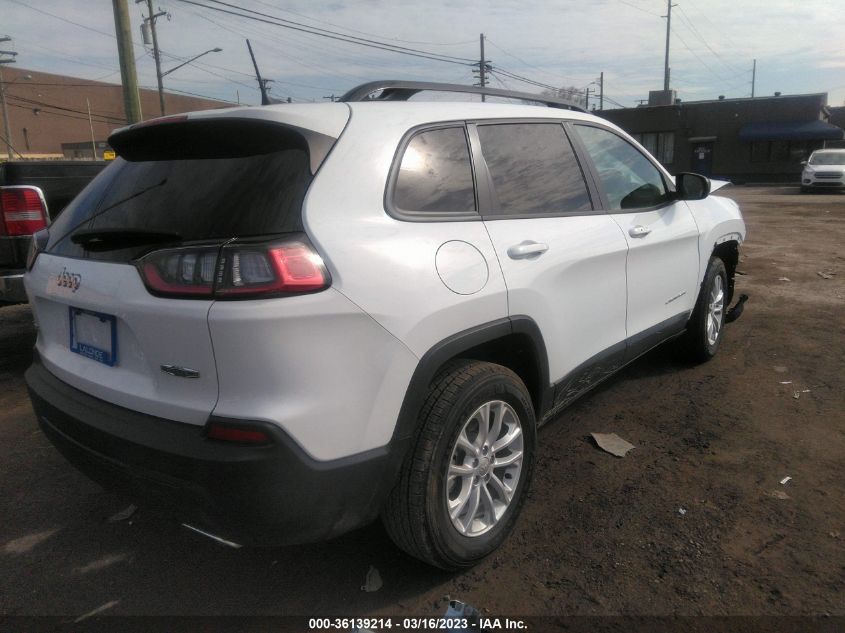 2022 JEEP CHEROKEE LATITUDE LUX VIN: 1C4PJMMXXND542989