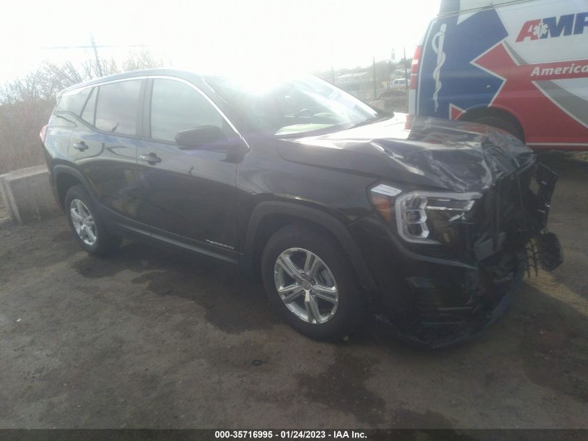 2022 GMC TERRAIN SLE VIN: 3GKALTEV3NL161507