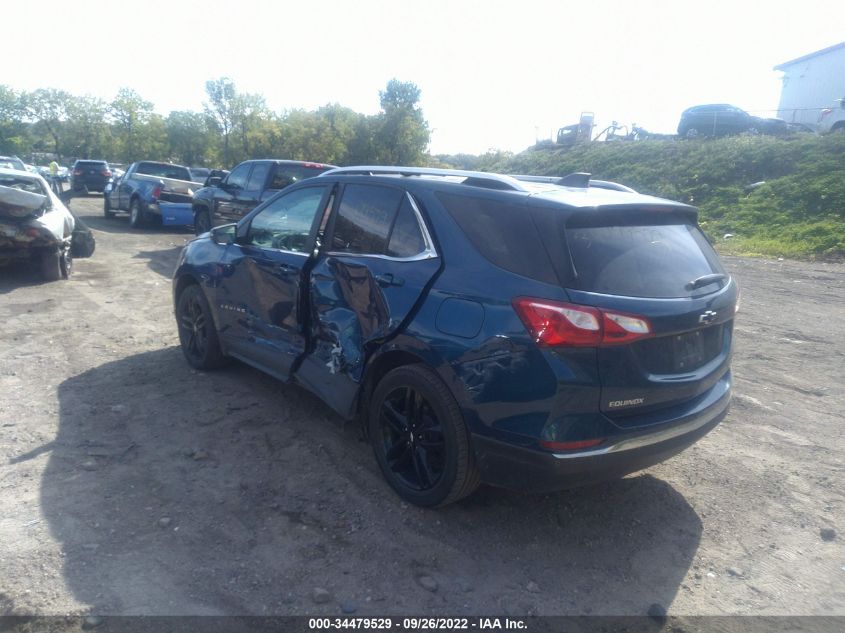 2021 CHEVROLET EQUINOX LT VIN: 3GNAXUEV0ML339191