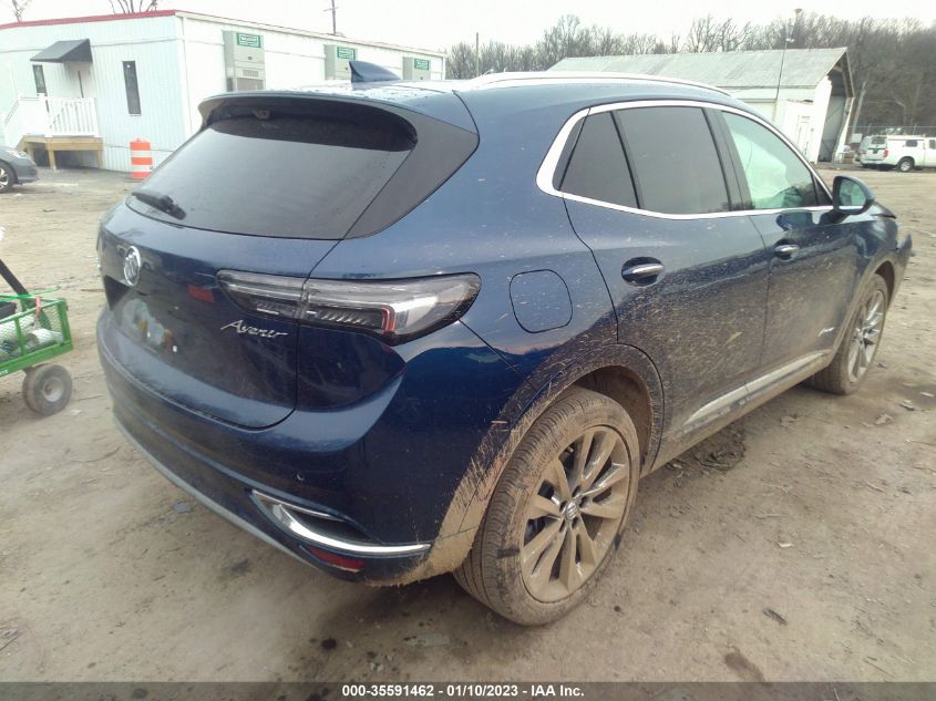 2022 BUICK ENVISION AVENIR VIN: LRBFZSR45ND083232