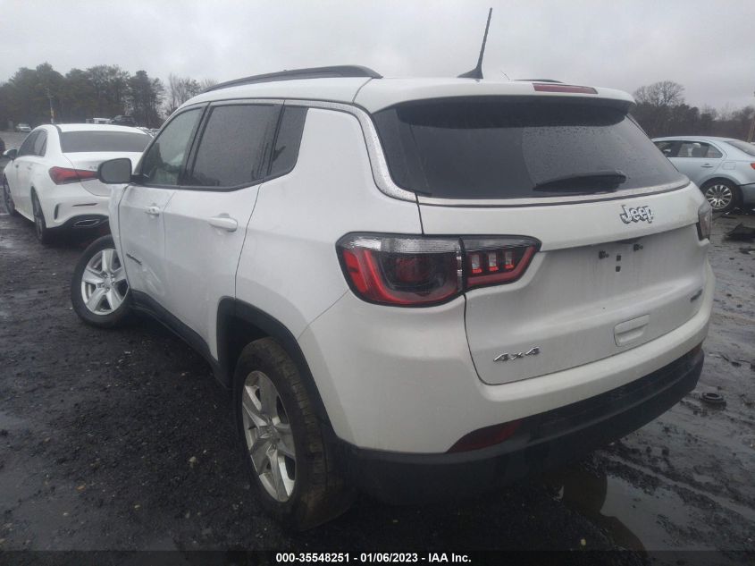 2022 JEEP COMPASS LATITUDE VIN: 3C4NJDBB9NT122195