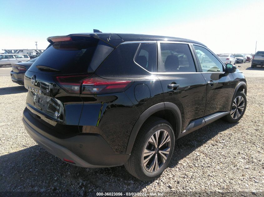 2022 NISSAN ROGUE SV VIN: 5N1BT3BA0NC702778