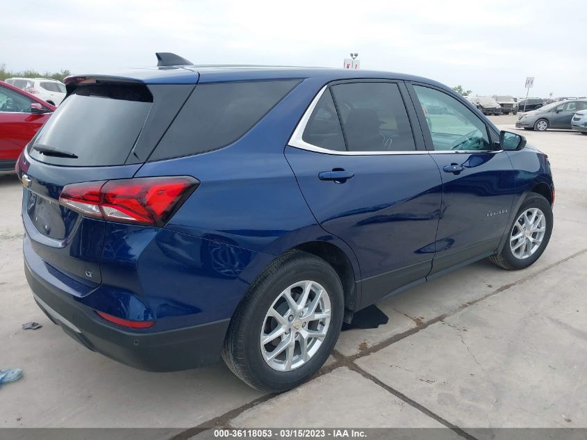 2022 CHEVROLET EQUINOX LT VIN: 3GNAXKEV7NL246237