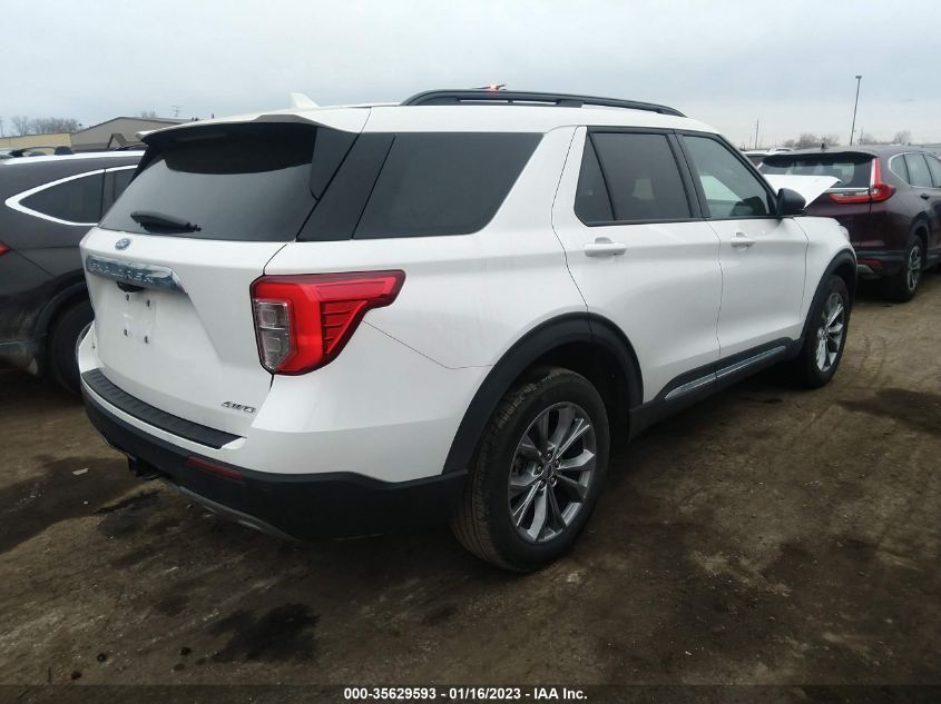 2022 FORD EXPLORER XLT VIN: 1FMSK8DH7NGB45211