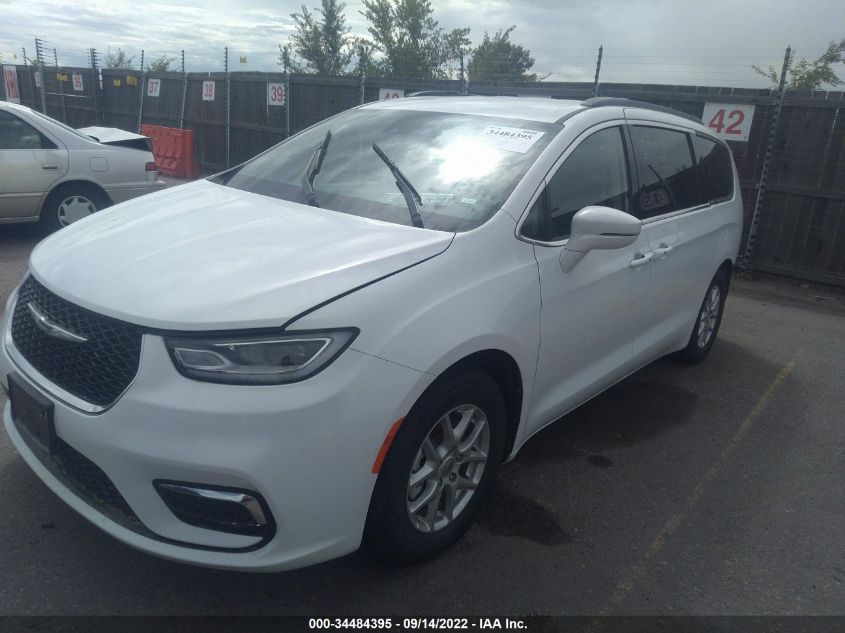 2022 CHRYSLER PACIFICA TOURING L VIN: 2C4RC1BG6NR178538