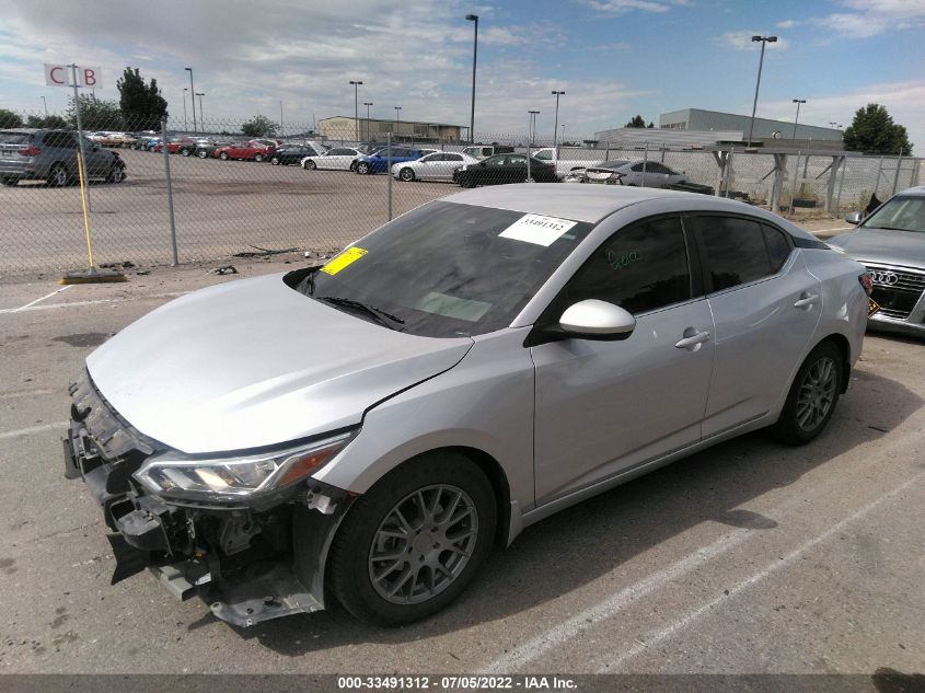 2020 NISSAN SENTRA S VIN: 3N1AB8BV7LY311430