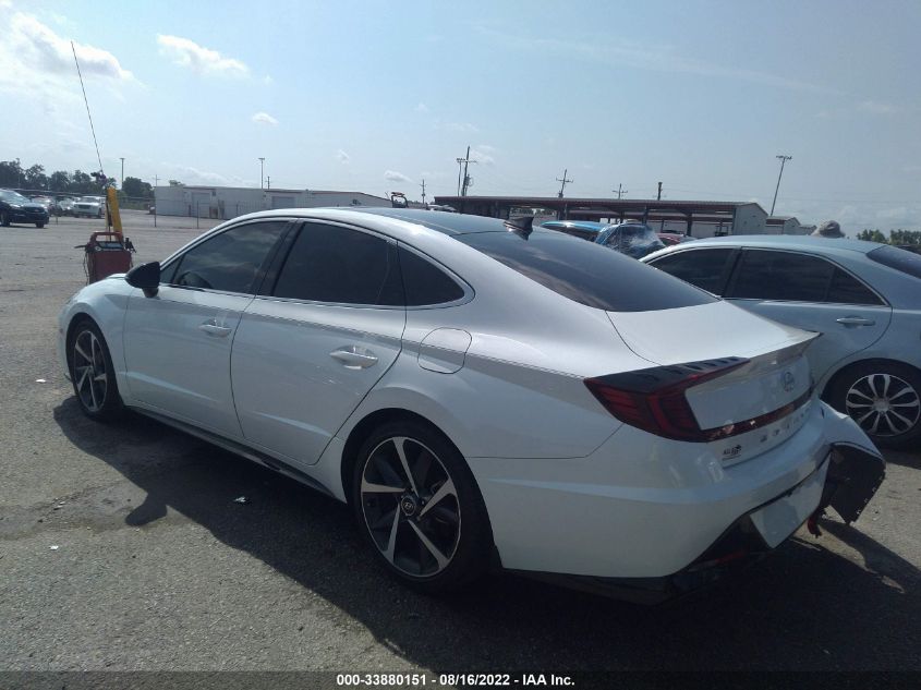 2021 HYUNDAI SONATA SEL PLUS VIN: 5NPEJ4J26MH084862