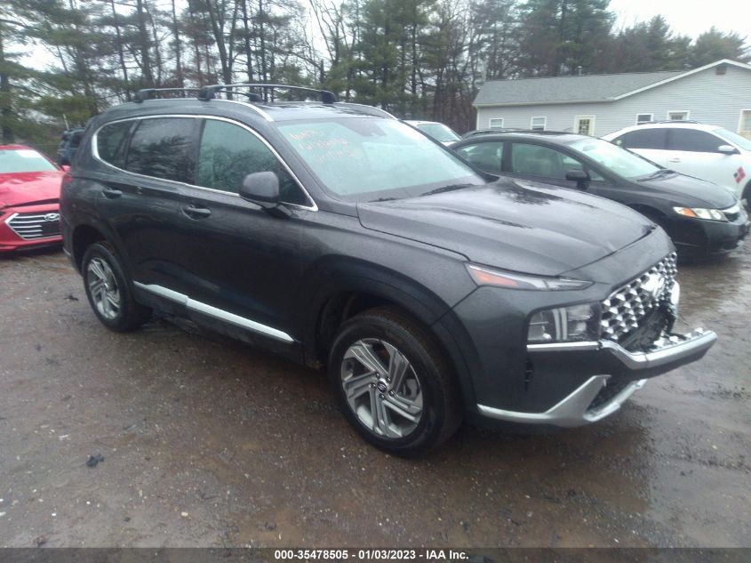 2021 HYUNDAI SANTA FE SEL VIN: 5NMS2DAJ1MH352124