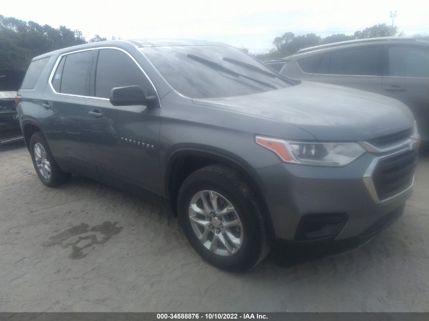 2021 CHEVROLET TRAVERSE LS VIN: 1GNERFKW2MJ196076
