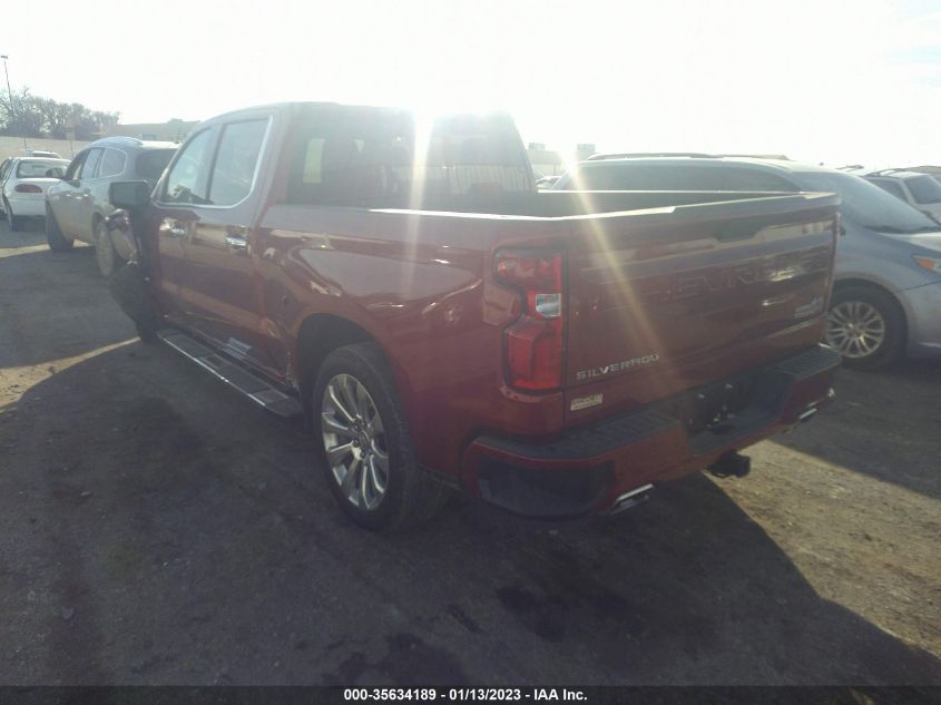 2022 CHEVROLET SILVERADO 1500 LTD HIGH COUNTRY VIN: 1GCUYHELXNZ150759