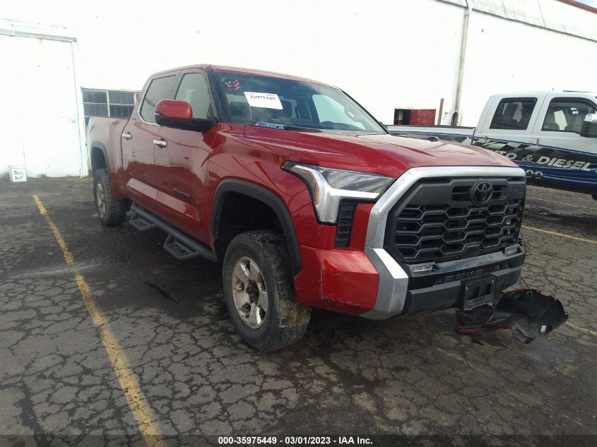 2022 TOYOTA TUNDRA 4WD LIMITED HYBRID VIN: 5TFJC5EC4NX001856