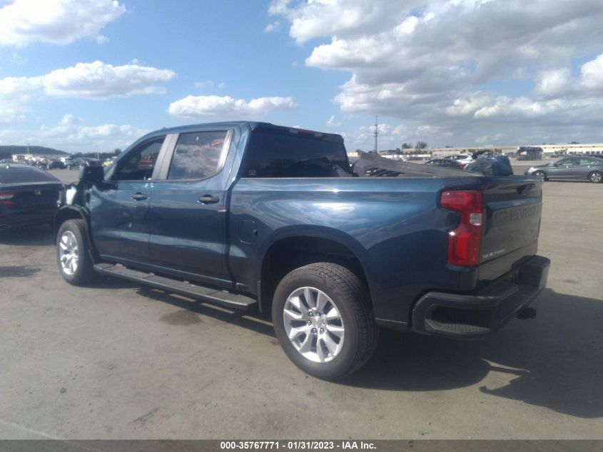 2022 CHEVROLET SILVERADO 1500 LTD CUSTOM VIN: 3GCPWBEK6NG126255