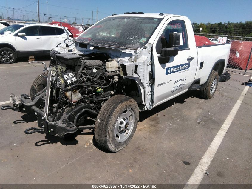 2020 CHEVROLET SILVERADO 2500HD WORK TRUCK VIN: 1GC0WLE70LF220648