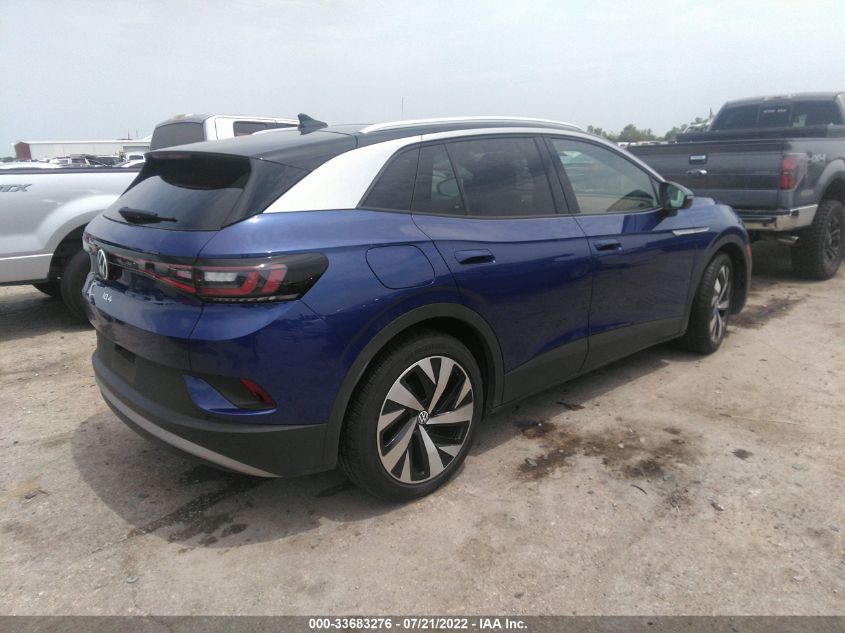 2021 VOLKSWAGEN ID.4 PRO S VIN: WVGKMPE26MP057537