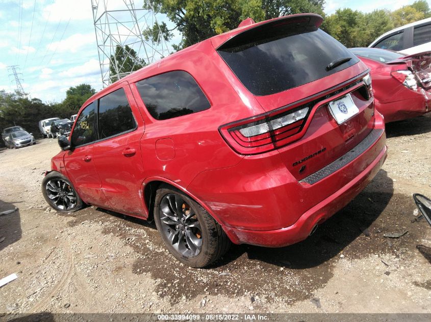 2021 DODGE DURANGO R/T VIN: 1C4SDJCTXMC557317