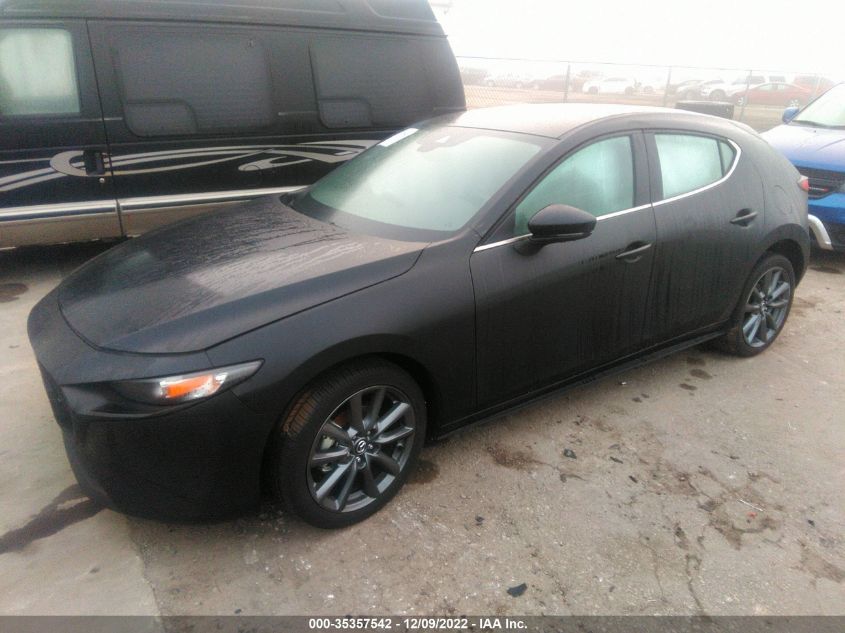 2022 MAZDA MAZDA3 HATCHBACK SELECT VIN: JM1BPAKL3N1520079