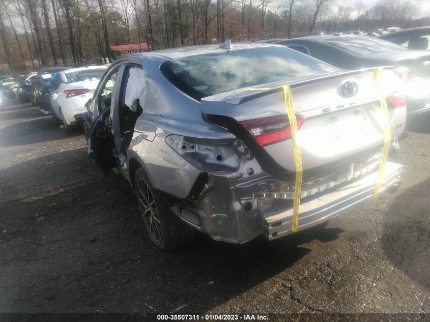 2022 TOYOTA CAMRY SE VIN: 4T1G11AK1NU657208