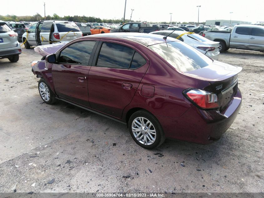 2022 MITSUBISHI MIRAGE G4 ES/LE/BLACK EDITION VIN: ML32FUFJ6NHF08910