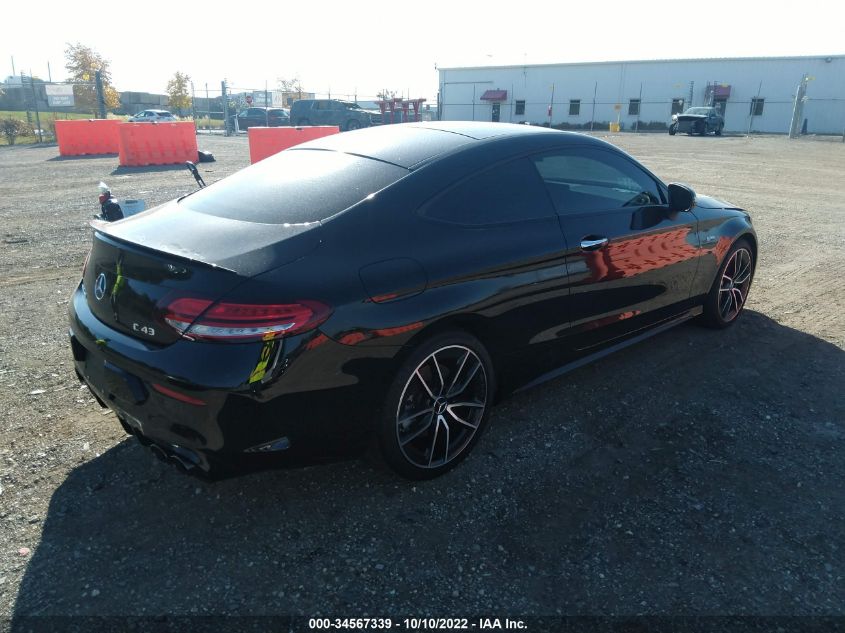 2021 MERCEDES-BENZ C-CLASS AMG C 43 VIN: W1KWJ6EB5MG077163