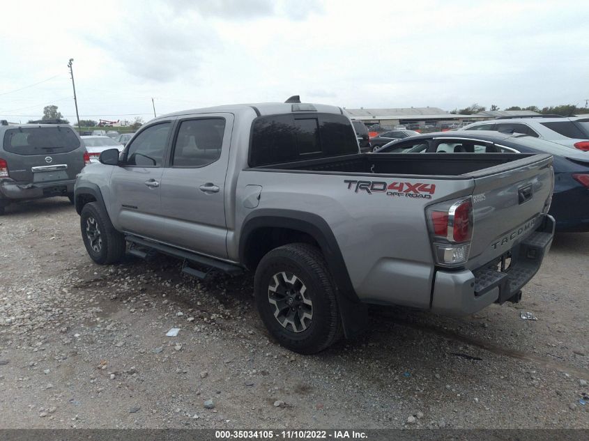 2021 TOYOTA TACOMA 4WD SR/SR5/TRD SPORT VIN: 5TFCZ5AN5MX249952