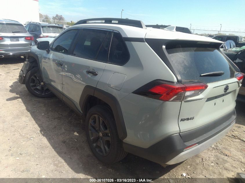 2022 TOYOTA RAV4 ADVENTURE VIN: 2T3J1RFV1NW285917