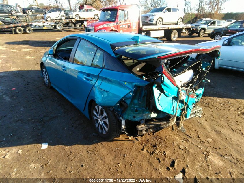 2021 TOYOTA PRIUS PRIME LE/XLE/LIMITED VIN: JTDKAMFP3M3178183