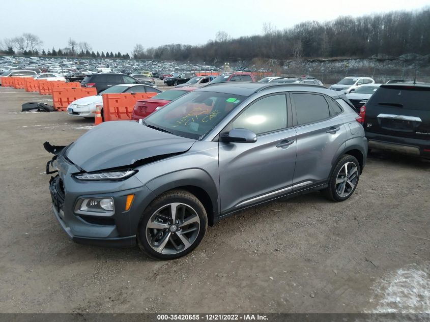2021 HYUNDAI KONA ULTIMATE VIN: KM8K5CA52MU727740