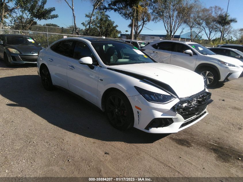 2022 HYUNDAI SONATA N LINE NIGHT EDITION VIN: 5NPEK4JC9NH147797