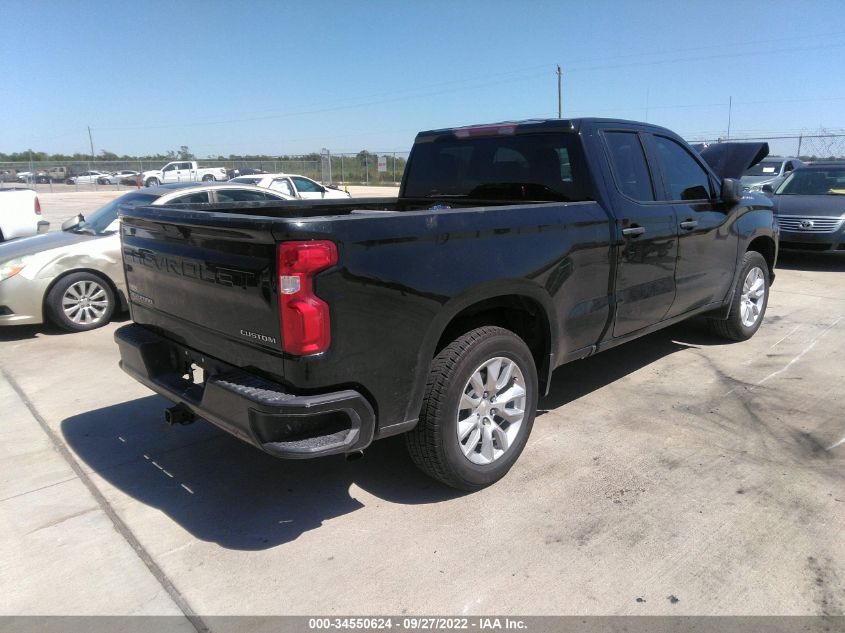 2021 CHEVROLET SILVERADO 1500 CUSTOM VIN: 1GCRWBEK4MZ279420