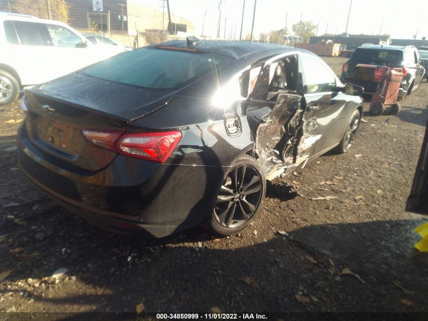 2022 CHEVROLET MALIBU LT VIN: 1G1ZD5ST4NF203552