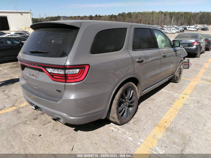 2022 DODGE DURANGO R/T PLUS VIN: 1C4SDHCT8NC190024