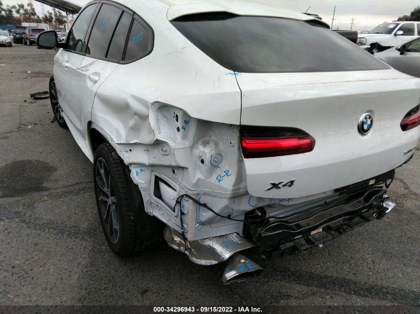 2022 BMW X4 XDRIVE30I VIN: 5UX33DT09N9M29758
