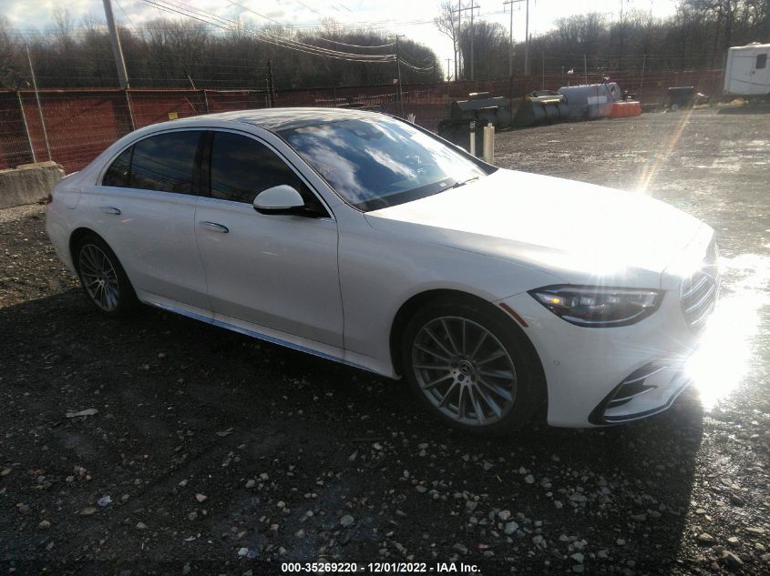 2022 MERCEDES-BENZ S-CLASS S 580 VIN: W1K6G7GB4NA105671
