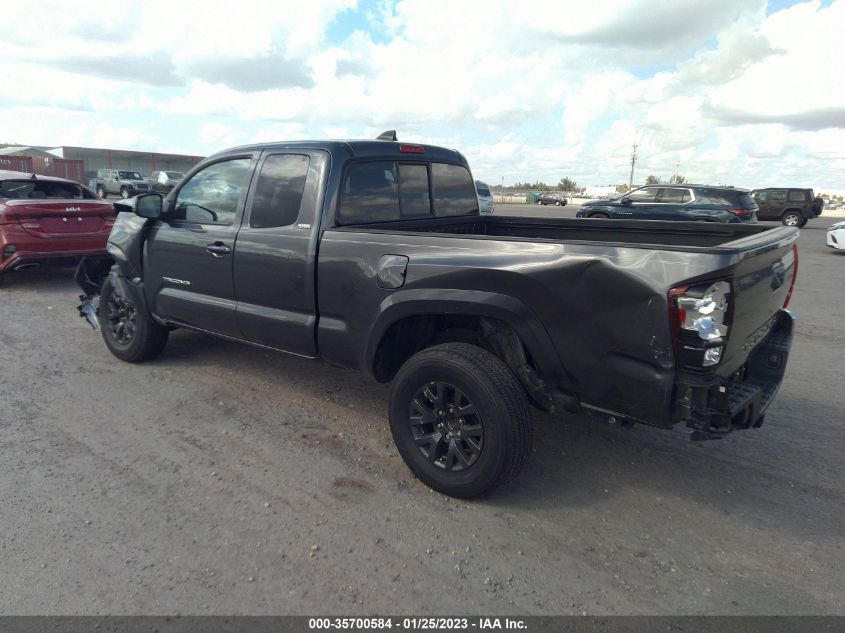 2021 TOYOTA TACOMA 2WD SR/SR5/TRD SPORT VIN: 3TYRZ5CN7MT008346